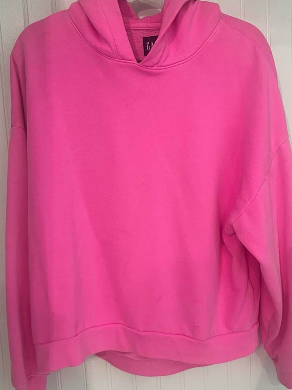 GAP Women's Bright Pink Hoodie Pullover